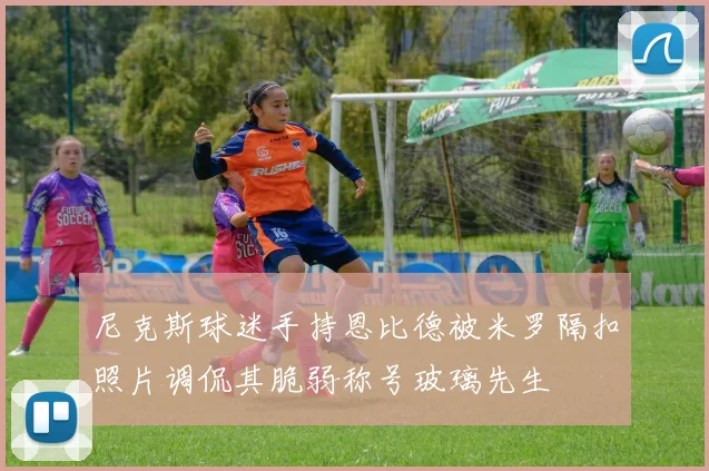 尼克斯球迷手持恩比德被米罗隔扣照片调侃其脆弱称号玻璃先生
